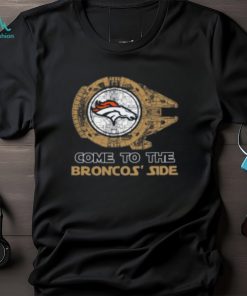 NFL Come To The Denver Broncos Star Wars Football Sports Youth Tshirt