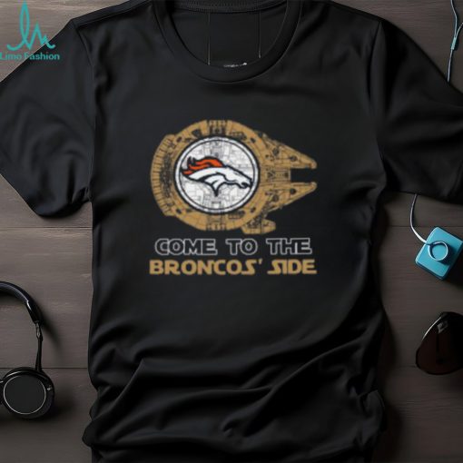 NFL Come To The Denver Broncos Star Wars Football Sports Youth Tshirt