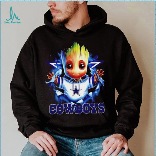 NFL Dallas Cowboys Baby Groot shirt