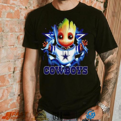 NFL Dallas Cowboys Baby Groot shirt