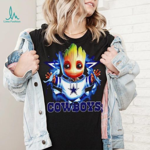 NFL Dallas Cowboys Baby Groot shirt