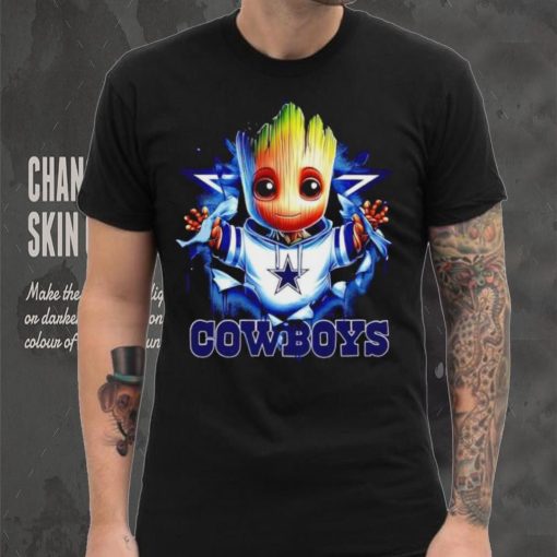 NFL Dallas Cowboys Baby Groot shirt