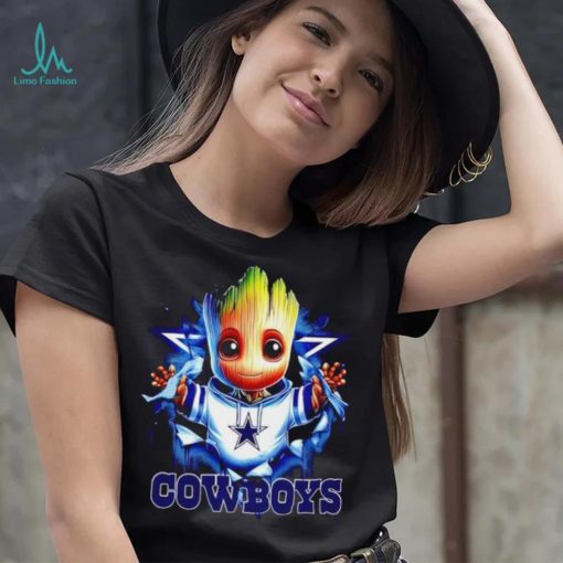NFL Dallas Cowboys Baby Groot shirt