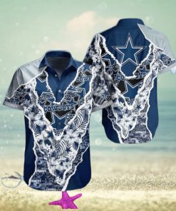 NFL Dallas Cowboys Hawaiian Shirt And Short This Summer