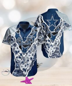 NFL Dallas Cowboys Hawaiian Shirt And Short This Summer