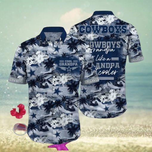 NFL Dallas Cowboys Hawaiian Shirt For Grandparent New