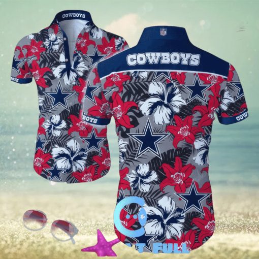 NFL Dallas Cowboys Logo Hawaiian Shirt N