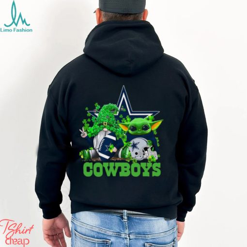 NFL Dallas Cowboys St Patrick’s Day T Shirt Special Gomes Baby Yoda St Patricks Day Shirt