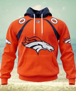 NFL Denver Broncos 2024 Personalized Name And Number Hoodie