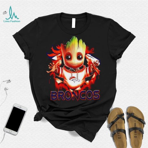 NFL Denver Broncos Baby Groot shirt