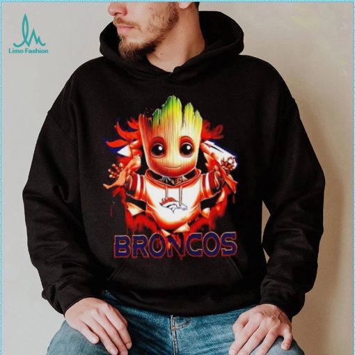 NFL Denver Broncos Baby Groot shirt