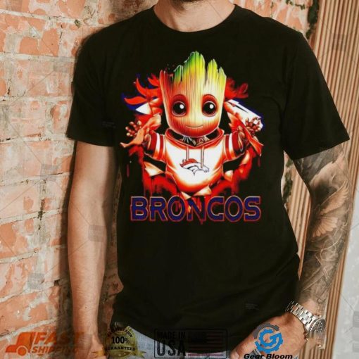 NFL Denver Broncos Baby Groot shirt