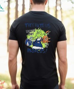 NFL Denver Broncos Grinch They Hate Us Because They Ain't Us Denver Broncos T Shirt