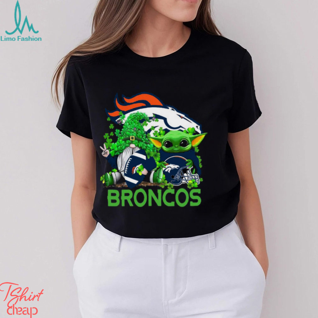 NFL Denver Broncos St Patrick’s Day T Shirt Special Gomes Baby Yoda St Patricks Day Shirt NFL Denver Broncos St Patrick’s Day T Shirt Special Gomes Baby Yoda St Patricks Day Shirt