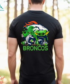 NFL Denver Broncos St Patrick’s Day T Shirt Special Gomes Baby Yoda St Patricks Day Shirt