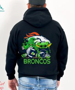 NFL Denver Broncos St Patrick’s Day T Shirt Special Gomes Baby Yoda St Patricks Day Shirt