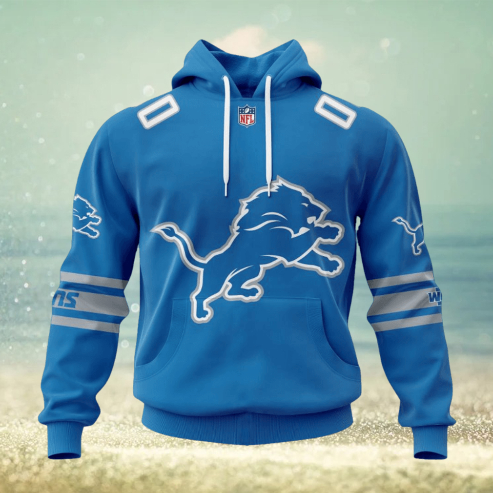 NFL Detroit Lions 2024 Personalized Name And Number Hoodie NFL Detroit Lions 2024 Personalized Name And Number Hoodie