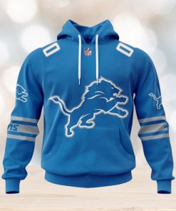 NFL Detroit Lions 2024 Personalized Name And Number Hoodie