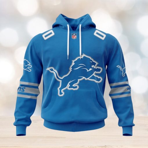 NFL Detroit Lions 2024 Personalized Name And Number Hoodie