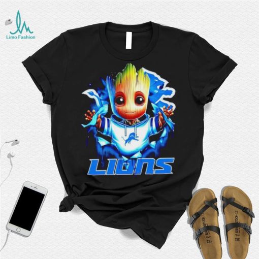 NFL Detroit Lions Baby Groot shirt