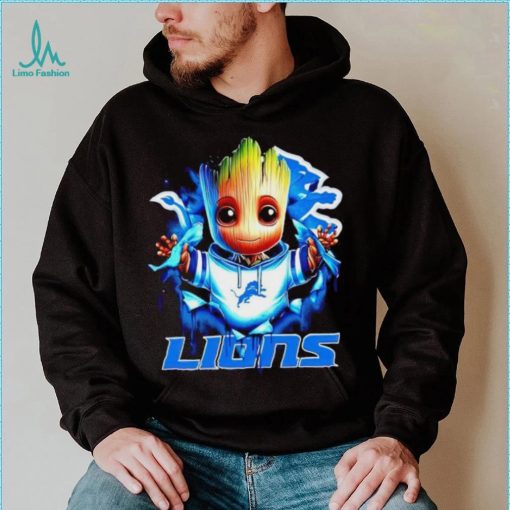 NFL Detroit Lions Baby Groot shirt