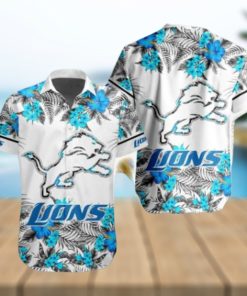 NFL Detroit Lions Hawaiian Shirt Special Floral Tropical Shirt For Team