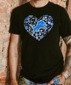 NFL Detroit Lions Heart I Love Detroit Lions Football shirt, hoodie, sweater, long sleeve and tank top NFL Detroit Lions Heart I Love Detroit Lions Football shirt