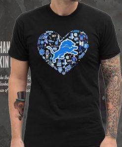 NFL Detroit Lions Heart I Love Detroit Lions Football shirt, hoodie, sweater, long sleeve and tank top NFL Detroit Lions Heart I Love Detroit Lions Football shirt