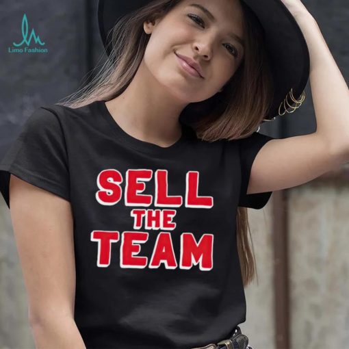 NFL Detroit Lions Sell the team football funny text shirt