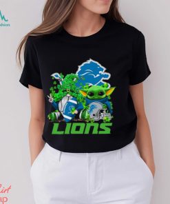 NFL Detroit Lions St Patrick’s Day T Shirt Special Gomes Baby Yoda St Patricks Day Shirt