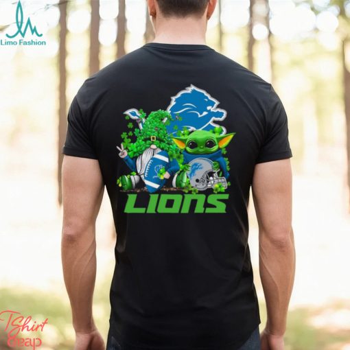 NFL Detroit Lions St Patrick’s Day T Shirt Special Gomes Baby Yoda St Patricks Day Shirt