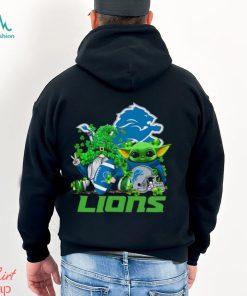 NFL Detroit Lions St Patrick’s Day T Shirt Special Gomes Baby Yoda St Patricks Day Shirt