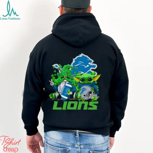 NFL Detroit Lions St Patrick’s Day T Shirt Special Gomes Baby Yoda St Patricks Day Shirt