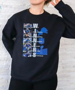 NFL Detroit Lions Team Player Winners Super Bowl LVIII shirt