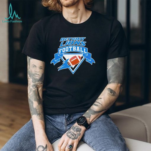 NFL Detroit Lions football logo rocket shirt