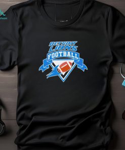 NFL Detroit Lions football logo rocket shirt