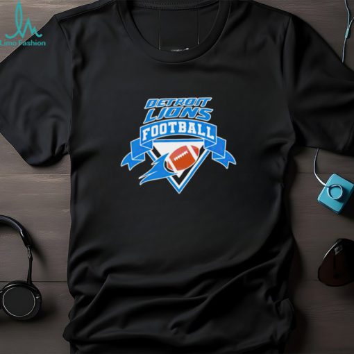 NFL Detroit Lions football logo rocket shirt