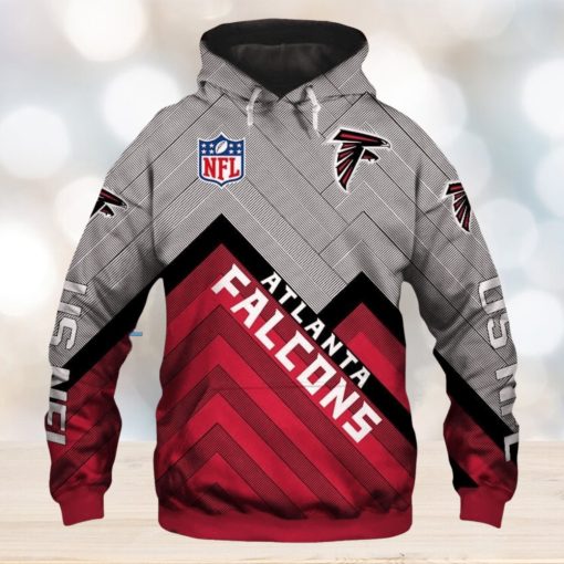 NFL Football Team Atlanta Falcons Hoodies Print Full