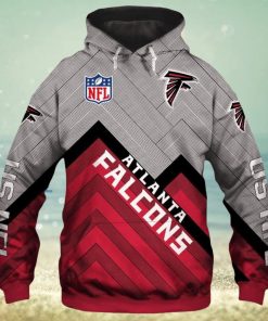 NFL Football Team Atlanta Falcons Hoodies Print Full