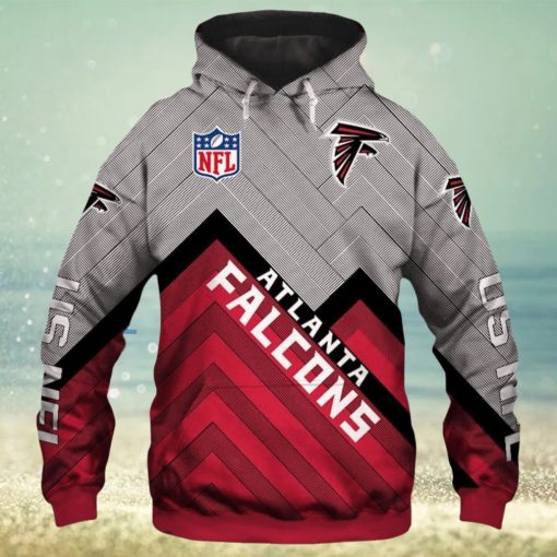 NFL Football Team Atlanta Falcons Hoodies Print Full