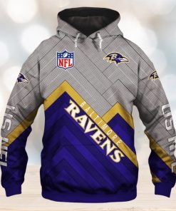 NFL Football Team Baltimore Ravens Hoodies Print Full