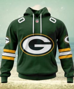 NFL Green Bay Packers 2024 Personalized Name And Number Hoodie