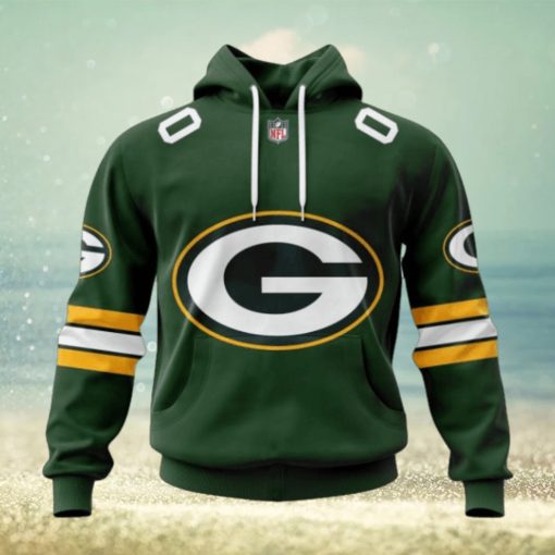 NFL Green Bay Packers 2024 Personalized Name And Number Hoodie