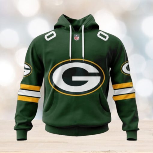 NFL Green Bay Packers 2024 Personalized Name And Number Hoodie
