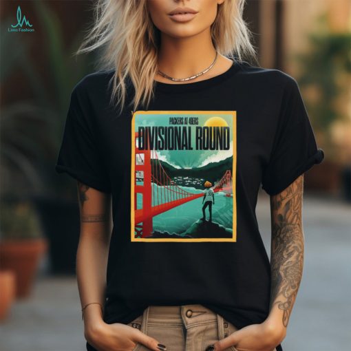 NFL Green Bay Packers At 49ers Divisional Round 2024 NFL Playoffs Poster Unisex T Shirt