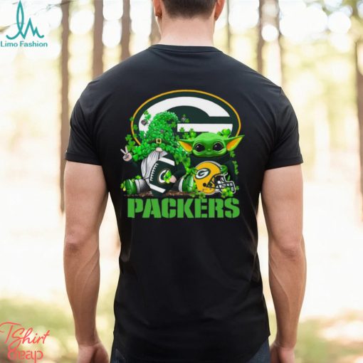NFL Green Bay Packers St Patrick’s Day T Shirt Special Gomes Baby Yoda St Patricks Day Shirt