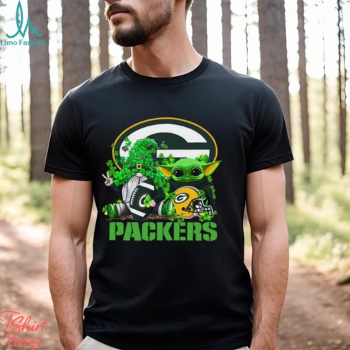 NFL Green Bay Packers St Patrick’s Day T Shirt Special Gomes Baby Yoda St Patricks Day Shirt