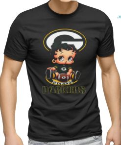 NFL Green Bay Packers T Shirt Betty Boop Football Tshirt