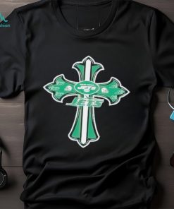 NFL Green Crusader Cross New York Jets Shirt