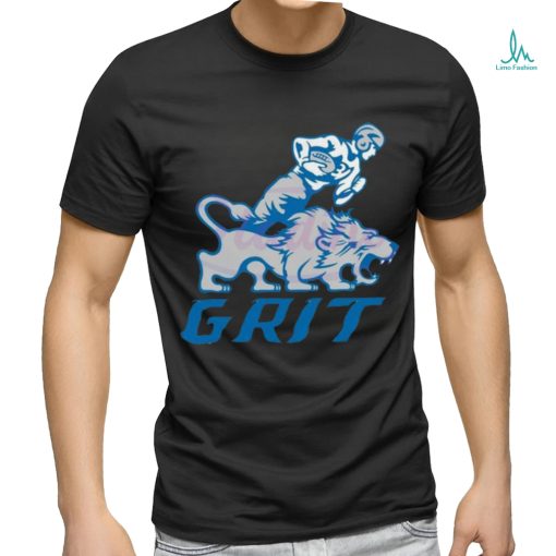 NFL Grit Football Player And Lion Shirt